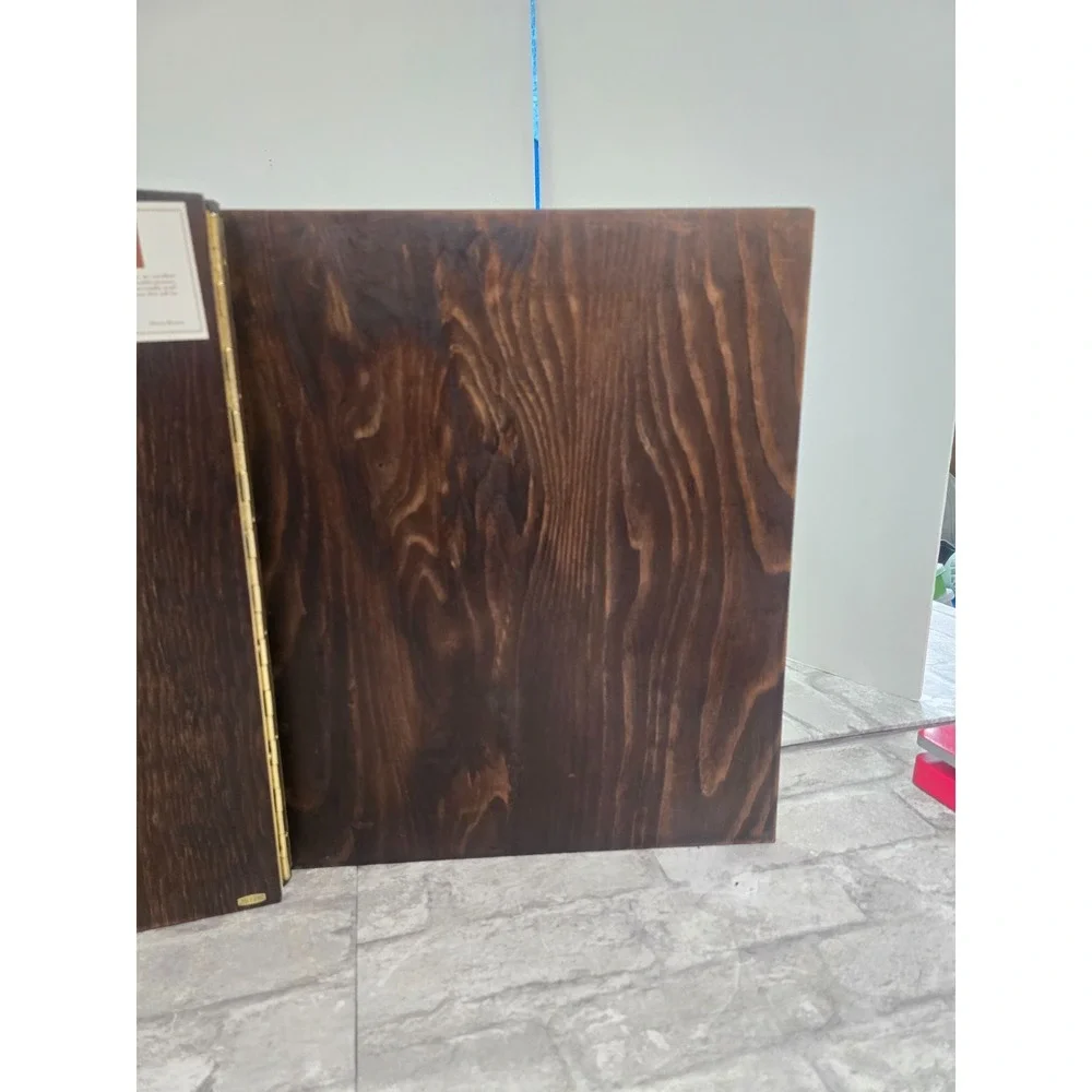 Vintage Wood Covered Photo Album Memories 14